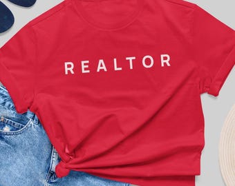 Realtor Real Estate Agent Shirt Classic Fit Cotton Unisex Apparel
