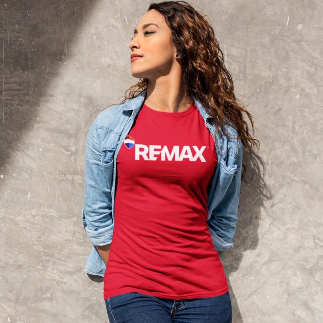 NEW REMAX Logo Fitted T-shirt | Women's Soft-touch Realtor T-shirt ...