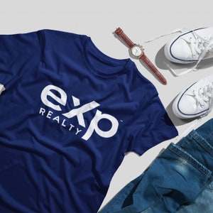 eXp Realty T-Shirt | Pre-Shrunk Cotton Realtor T-shirt |  eXp Logo Realty Shirt | Realtor Clothing | eXp Realty Apparel