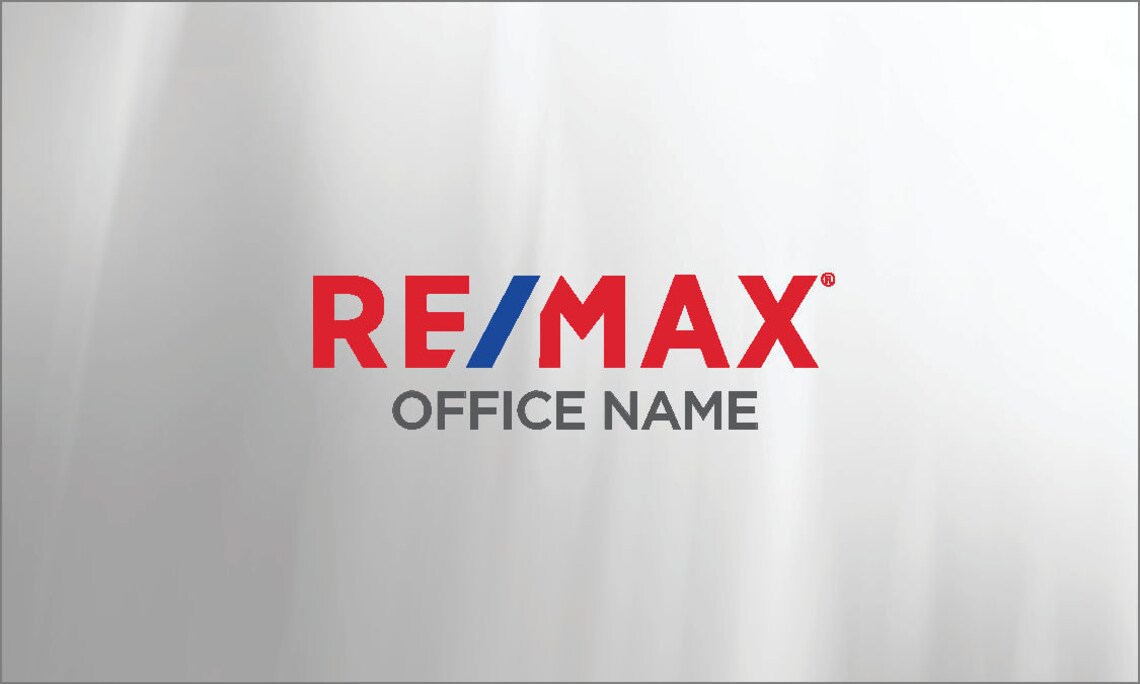 RE/MAX Business Card Real Estate Agent Photo Business Card - Etsy