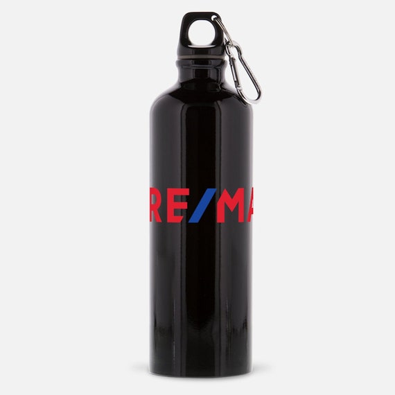 Custom 26 oz. Aluminum Water Bottle with Matching Carabiner