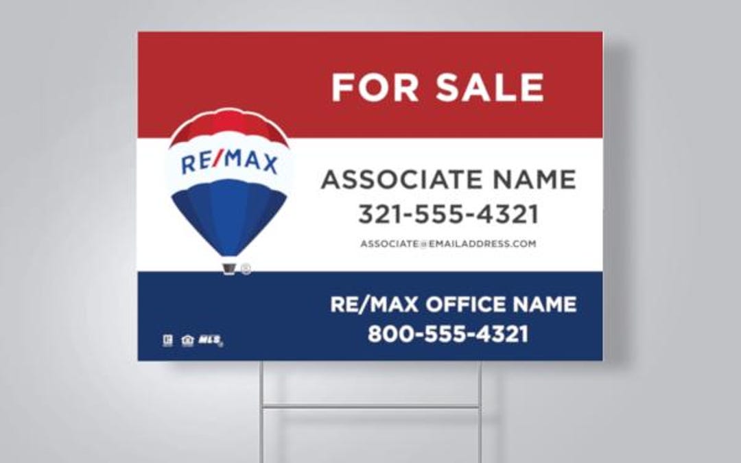 REMAX Yard Sign - 18