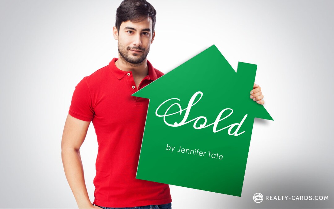 Sold Prop Sign Real Estate Prop -