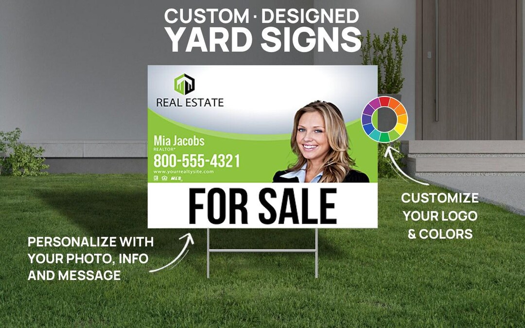 Real Estate Yard Sign - 18