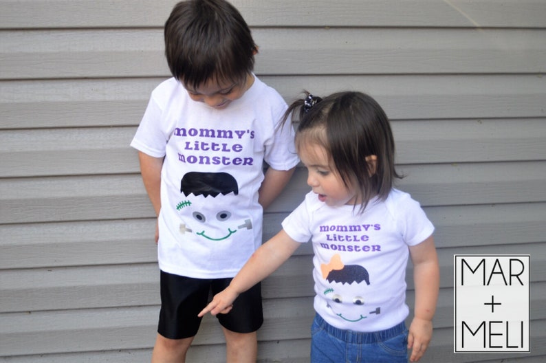 mommy's little monster onesie