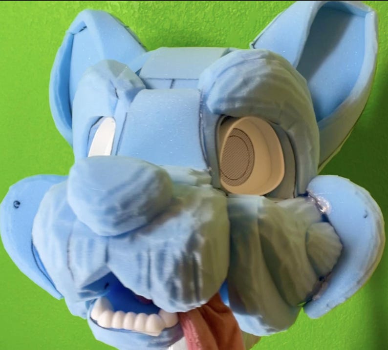 Ready to Ship - Feline Fursuit Head Base, Foam image 2