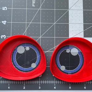 RED Fursuit 3D Follow Me Eyes Pair - Etsy