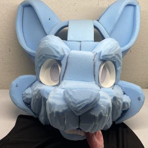 Ready to Ship - Feline Fursuit Head Base, Foam image 9