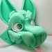 Ready to ship/Assembled Dog Canine FurSuit Head Foam
