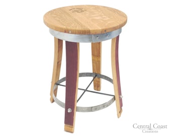 Vinfat med vridbar topp, pall 64 cm, 71 cm, sitthöjd, rustika möbler, bar, heminredning, bistro