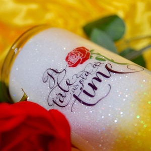 Beauty and the Beast Tumbler CUSTOMIZABLE