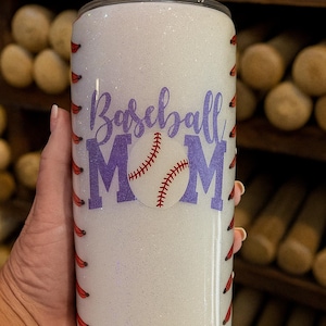 Baseball Mom Tumbler (CUSTOMIZABLE)