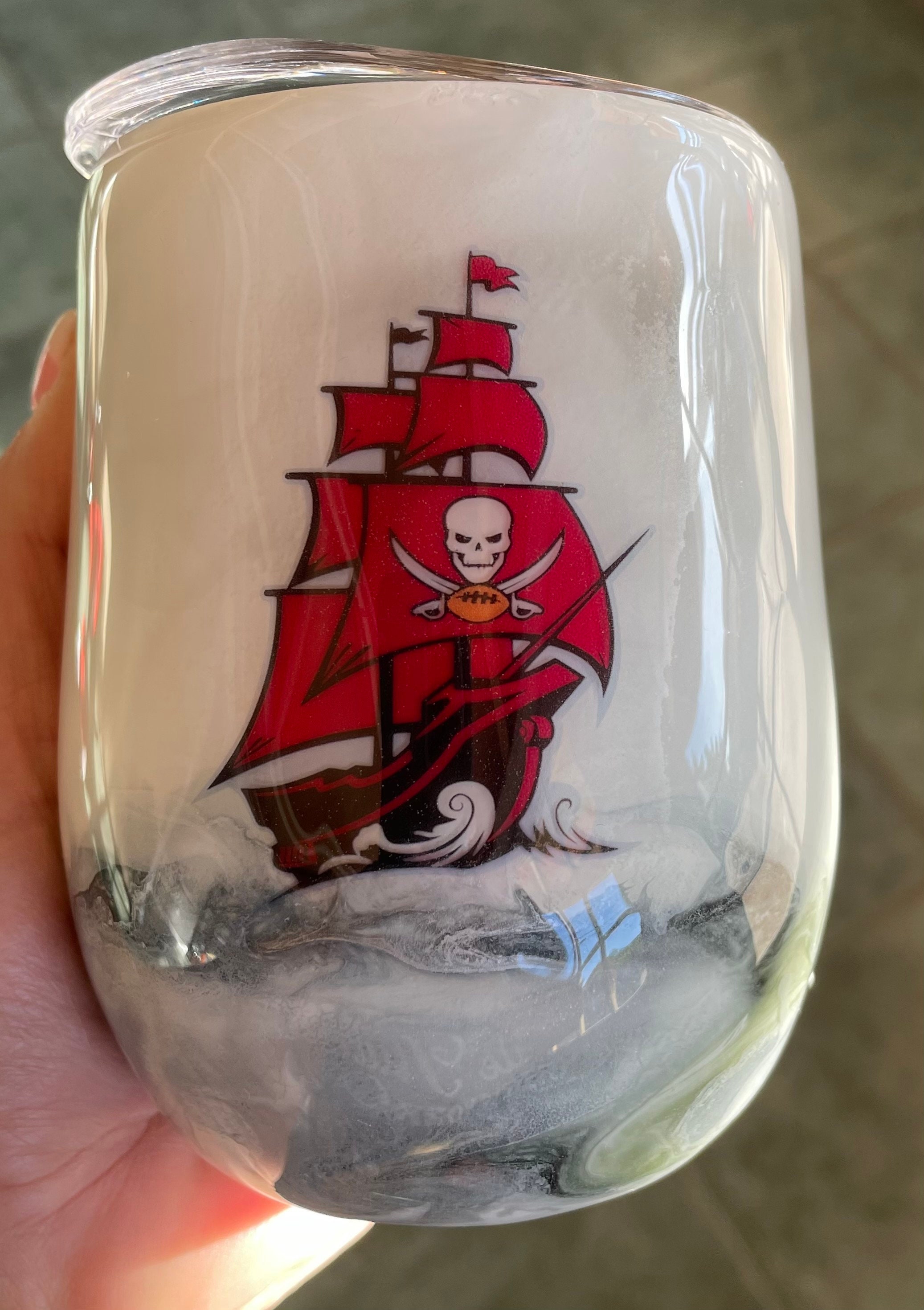 Tampa Bay Buccaneers Tumbler (CUSTOMIZABLE) - Etsy