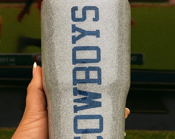 Dallas Cowboys glitterbeker (KLANTGERICHT)