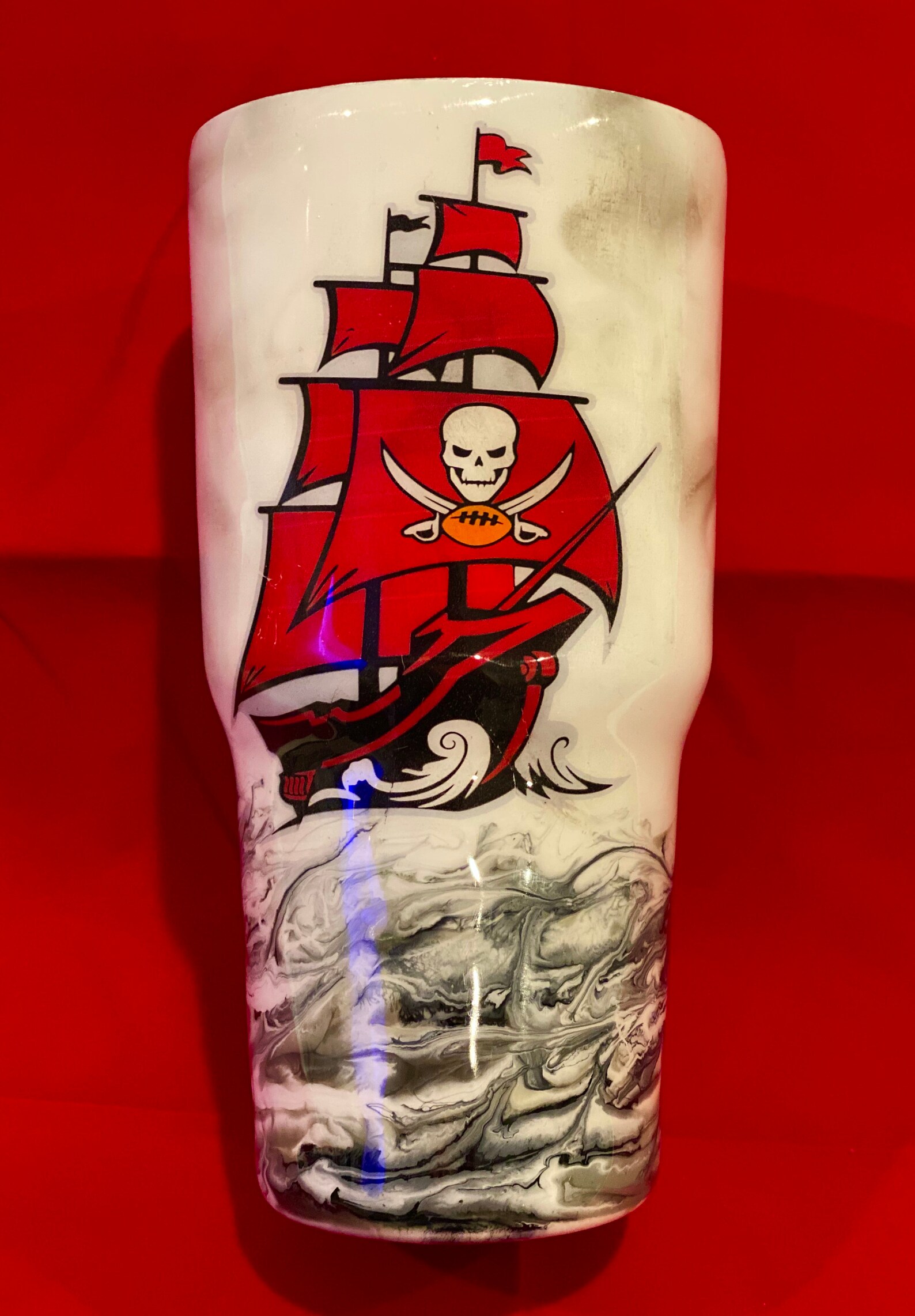 Tampa Bay Buccaneers Tumbler CUSTOMIZABLE | Etsy