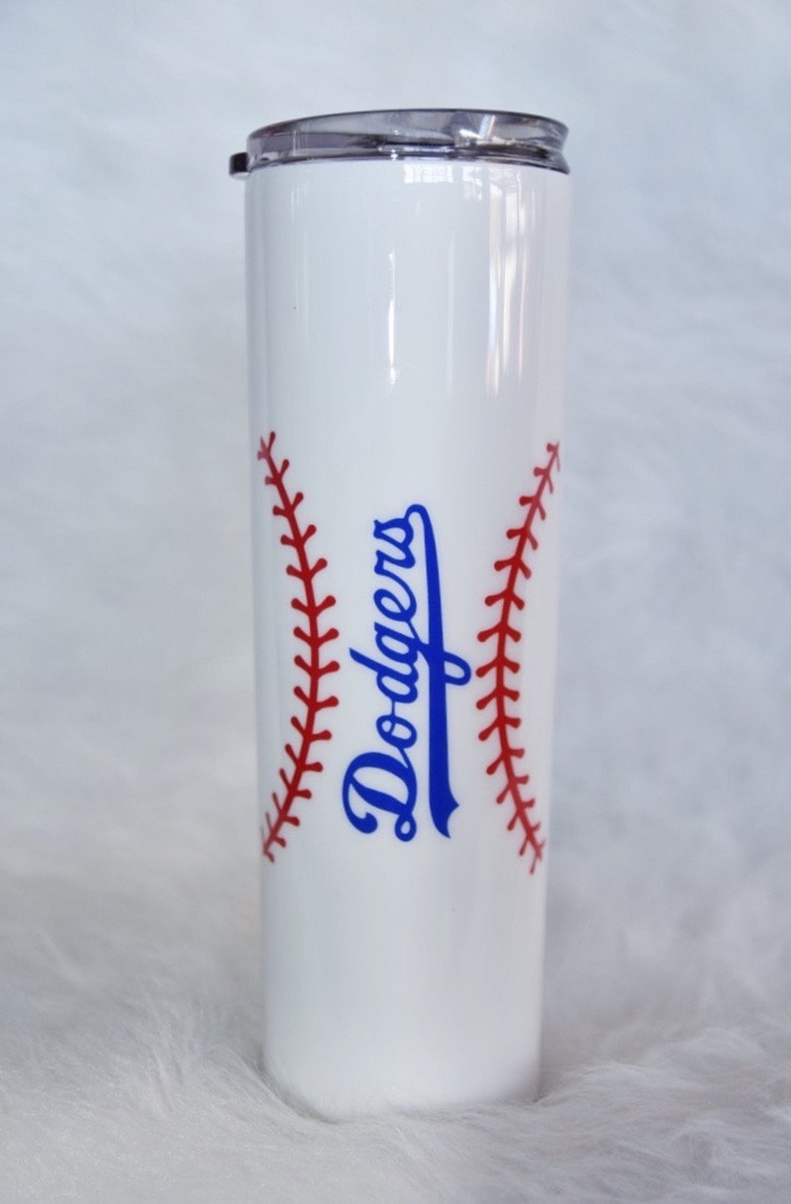 Dodgers Baseball Tumbler Customizable Etsy
