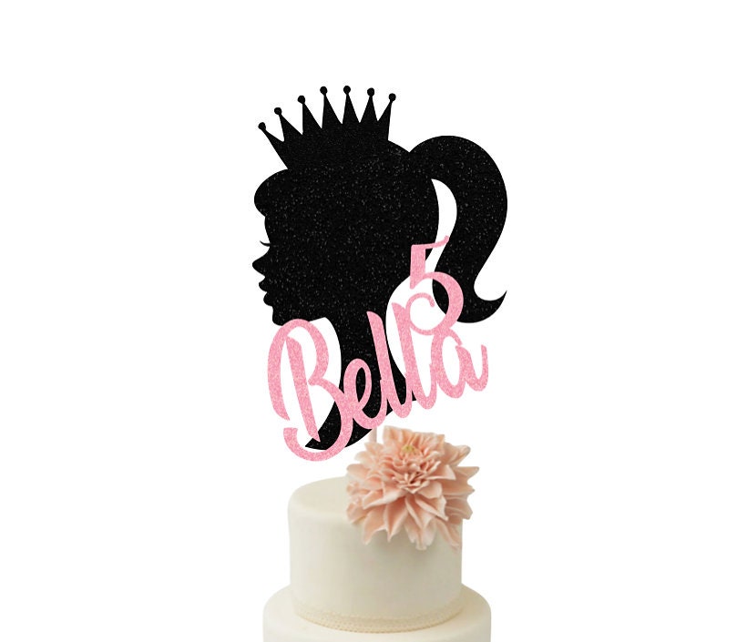 Glamorous Edible Cake Topper