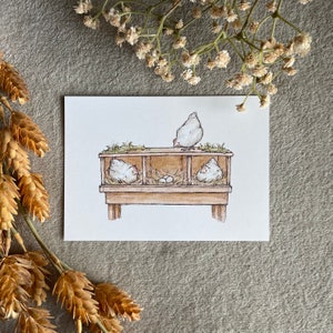 Nesting Chickens
