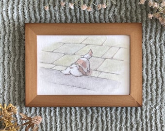 Little Dog Original Painting