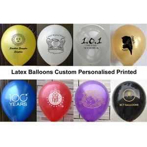 Palloncini personalizzati da 12 pollici Palloncini in lattice con logo e stampa personalizzata Decorazione con palloncini per feste di compleanno Articoli per feste