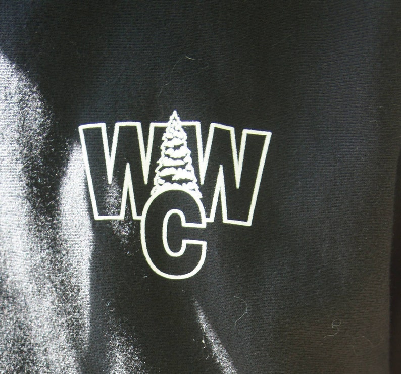 Working Class Woodsman Long Sleeve T-shirt W.C.W. Logo. /arm Lettering ...