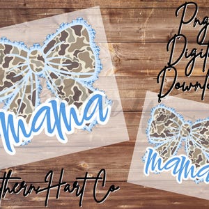 Southern Mama Shirt PNG, Boy Mama Duck PNG, Mama Camo PNG, Camo Mama Shirt
