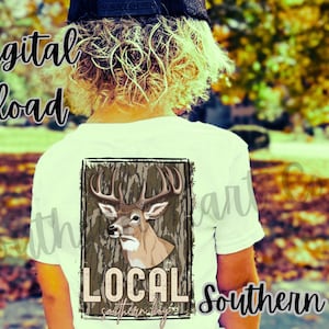 Southern Boy Deer Shirt PNG, Southern Boy Shirt, Southern Shirt PNG, Southern Boy Camo Shirt PNg