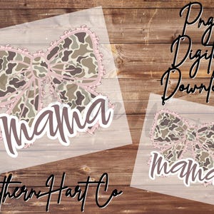 Southern Mama Shirt PNG, Boy Mama Duck PNG, Mama Camo PNG, Camo Mama Shirt