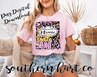 Hello School Teacher Shirt PNG, Composition Design (Digital Download)