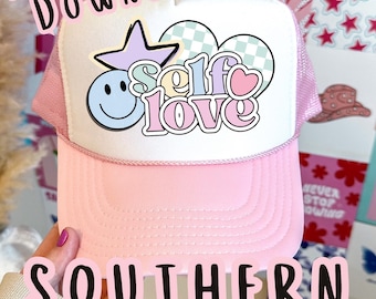 Hat Patch PNG | Trucker Hat Design, Sublimation File (Digital Download)