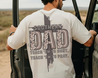 Southern Dad Shirt Design • Country Christian Graphic (PNG)