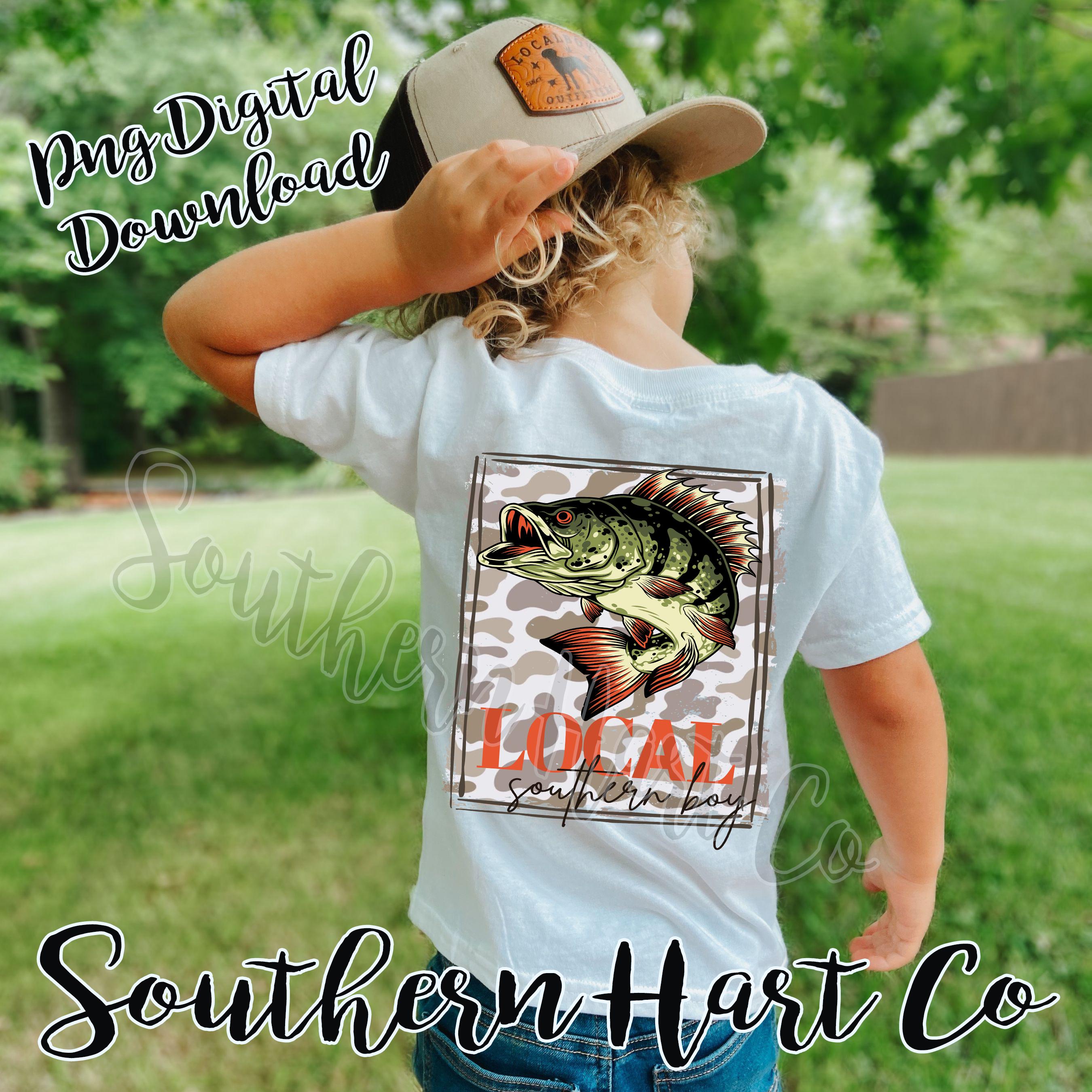 Southern Boy Fishing Shirt PNG, Southern Boy Shirt, Southern Shirt PNG, Southern Boy Camo Shirt PNg