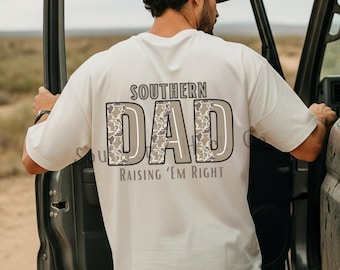 Southern Dad Graphic PNG • Father's Day Shirt Design (Digital Download)