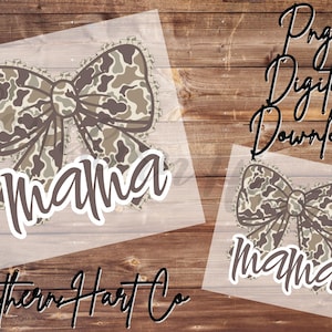 Southern Mama Shirt PNG, Boy Mama Duck PNG, Mama Camo PNG, Camo Mama Shirt