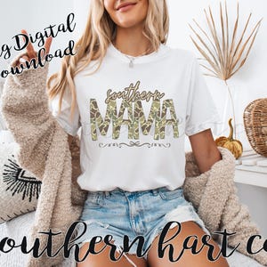 Southern Mama Shirt PNG, Boy Mama Duck PNG, Mama Camo PNG, Camo Mama Shirt