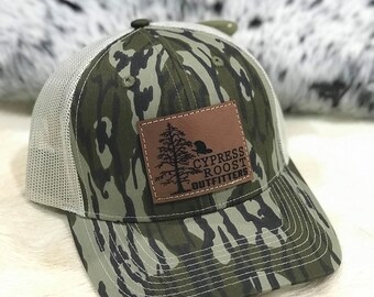 blank mossy oak bottomland hat