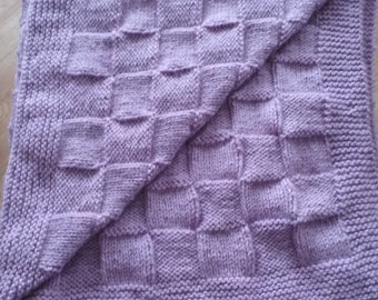 Couverture De Landau En Tricot Etsy