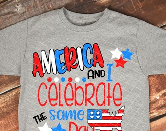 4th of July Birthday shirt svg, July 4th birthday svg, My Birthday is the 4th of July, 4th of July svg boy, 4th of July SVG Designs