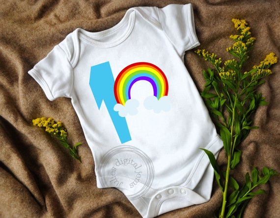 Download Rainbow Shirt 1st Birthday Svg