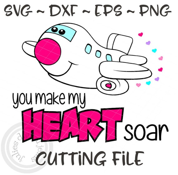 Airplane Valentine Svg Airplane Valentine Shirt Girl - Etsy