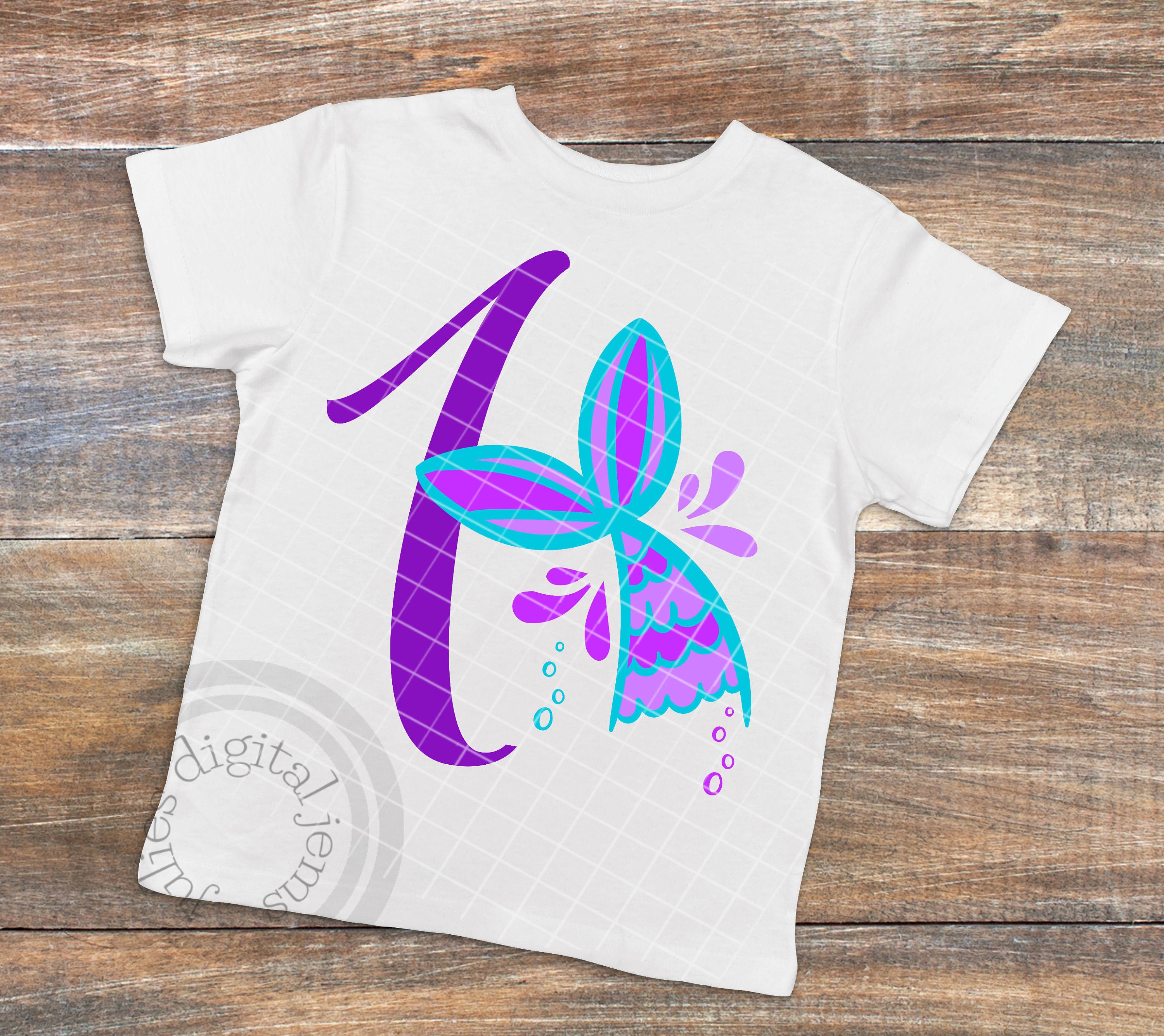 Download Mermaid Birthday shirt svg Mermaid birthday svg designs ...