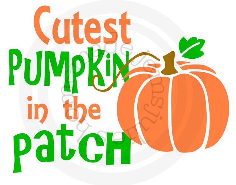 Download Cutest pumpkin in the Patch SVG Pumkin svg Kids pumpkin | Etsy