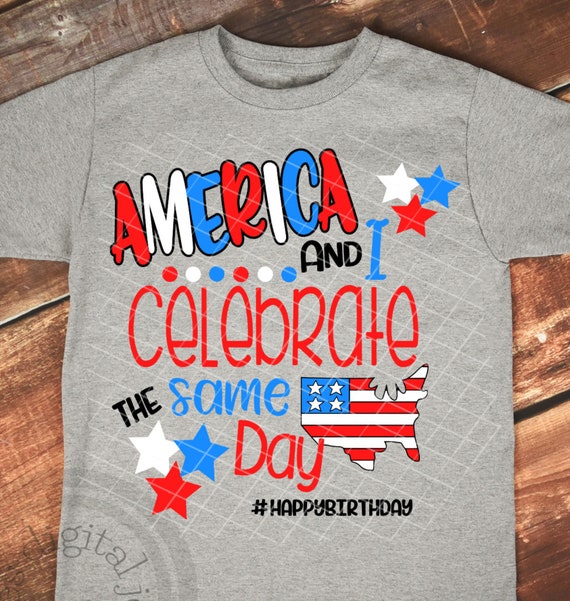 Download 4th Of July Birthday Shirt Svg July 4th Birthday Svg My Etsy