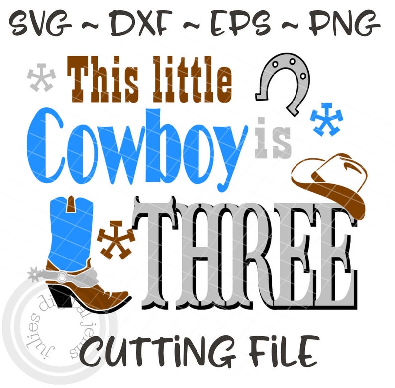 Download Cowboy Birthday shirt SVG Cowboy birthday svg 3rd Birthday ...