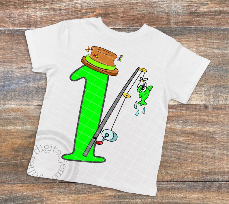 Download Fishing birthday shirt svg Fishing birthday svg 1st ...