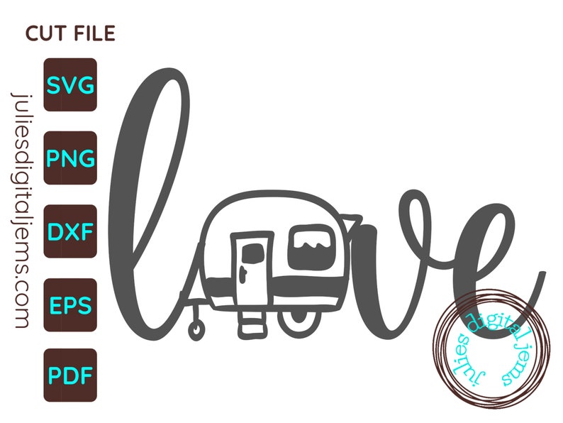 Free Free 259 Love Svg Camping SVG PNG EPS DXF File