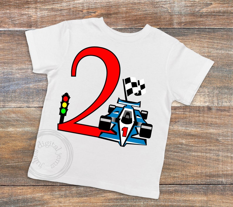 Racing Birthday shirt svg Race Car birthday Race Car Themed Etsy
