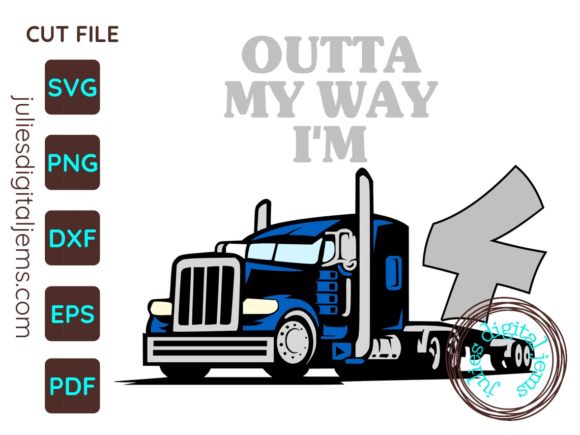 Free Free 100 Big Rig Truck Svg SVG PNG EPS DXF File