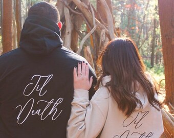 Till Death Iron On | Custom Wedding Iron On | Bride Til Death Iron On | Til Death Do Us Party | Til Death Denim Jacket