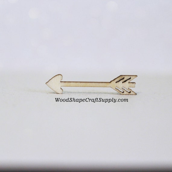 50 13/8 Wood Arrows Tiny Wooden Arrows Woodcraft Etsy